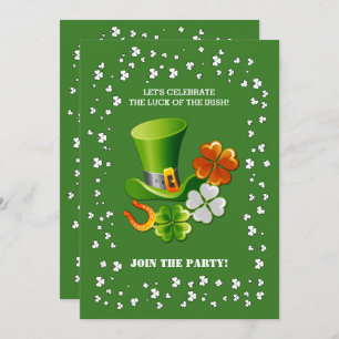 Invitación Fiesta del Día de San Patricio