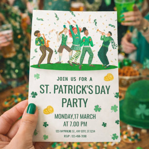 Invitación Fiesta del Día de San Patricio