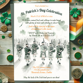 Invitación Fiesta del Día de San Patricio