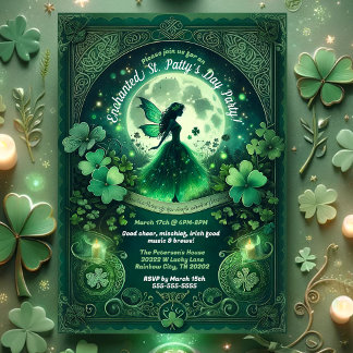 Invitación Fiesta del Día de San Patricio