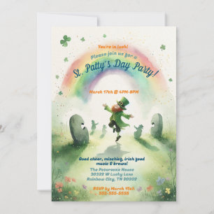 Invitación Fiesta del Día de San Patricio