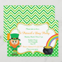 Fiesta del Día de San Patricio Leprechaun