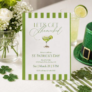 Invitación Fiesta del Día de San Patricio Vamos a Shamrockear