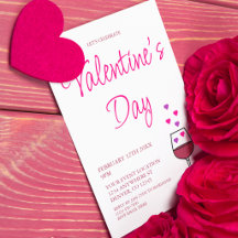 Fiesta del Día de San Valentín con vino 
