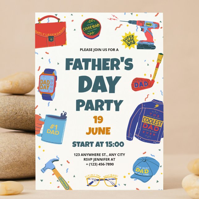 Invitación Fiesta del Día del Padre (Subido por el creador)