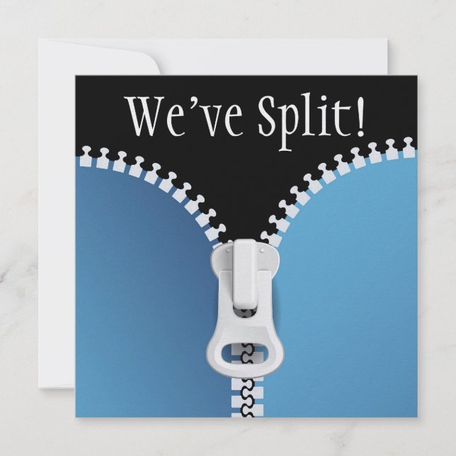 Invitación Fiesta del divorcio - SRF (Anverso)