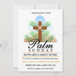 Invitación Fiesta del Domingo de Ramos
