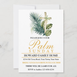 Invitación Fiesta del Domingo de Ramos
