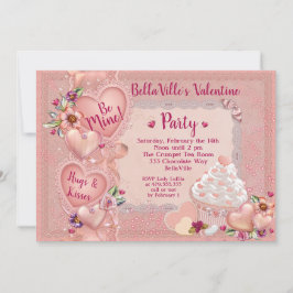 Invitación Fiesta del el día de San Valentín del amor