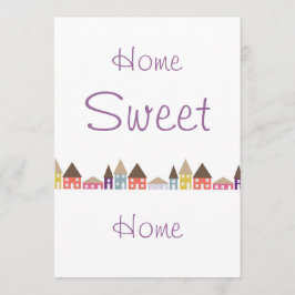 Invitación Fiesta del estreno de una casa