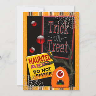 Invitación Fiesta del EVENTO Halloween de habla hispana