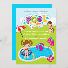 Invitación Fiesta del grupo de niños