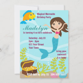Invitación Fiesta del grupo de sirvientas mágicas