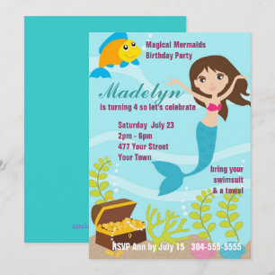 Invitación Fiesta del grupo de sirvientas mágicas