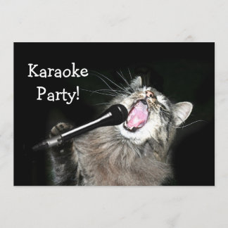 Invitación Fiesta del Karaoke