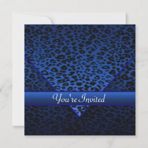 Invitación Fiesta del Leopardo Azul de la Marina Real