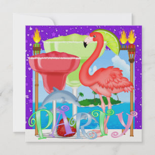 Invitación Fiesta del paraíso / Luau - SRF