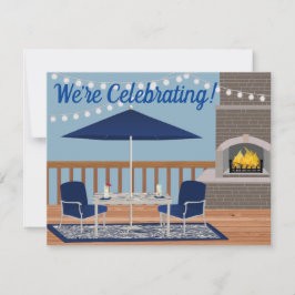 Invitación Fiesta del patio exterior