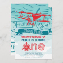 Fiesta del primer cumpleaños del avión
