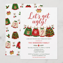 Fiesta del Suéter Feo de Navidad