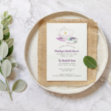 Fiesta del Té de Cuadros Lavanda