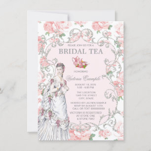 Invitación Fiesta del té de la novia