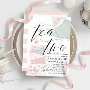 Invitación Fiesta del Té para Dos Fiesta Floral de Té para Ge