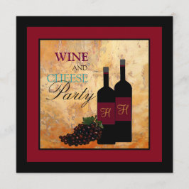 Invitación Fiesta del vino y del queso