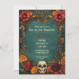 Invitación 🎉 fiesta Día de Muertos de 💀