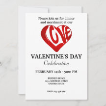 FIESTA día de San Valentín CON CORAZÓN DE RETRO