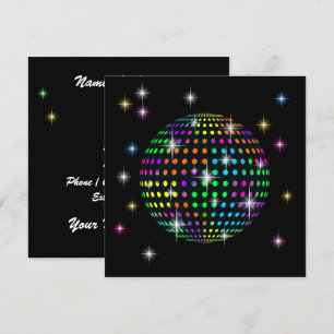 INVITACIÓN FIESTA DISCO