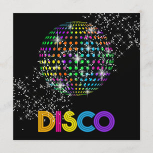 INVITACIÓN FIESTA DISCO - SRF