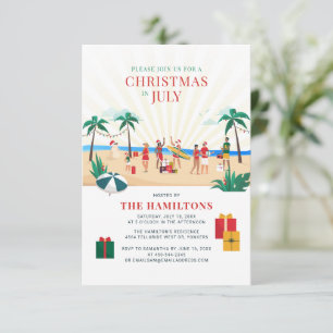 Invitación Fiesta divertida de verano para la familia