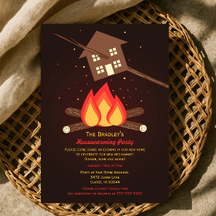 Invitación Fiesta divertida literal para el calentamiento de