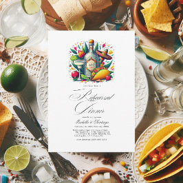 Invitación Fiesta divertida: "Taco 'sobre una cena de ensayo"