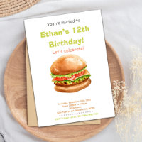Invitación Fiesta divertida y sabrosa