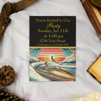 Invitación Fiesta divertido de verano