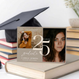 Invitación Fiesta elegante de grado 2025