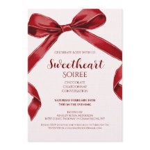 Fiesta Elegante de San Valentín con Lazo de Corazó