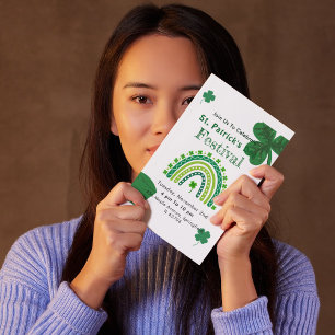 Invitación Fiesta elegante del Día de San Patricio