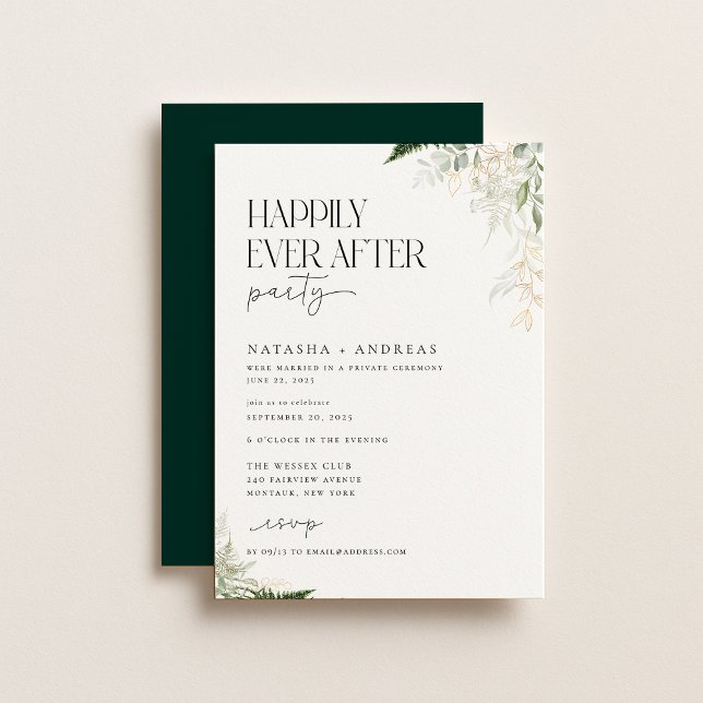 Invitación Fiesta en el bosque salvaje para siempre (Subido por el creador)