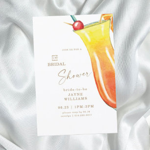 Invitación Fiesta en la Casa Mai Tai Despedida de Soltera