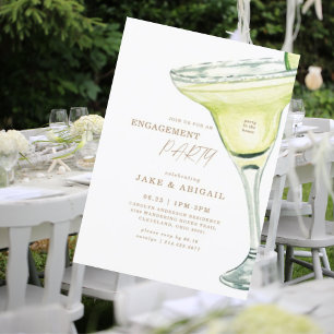 Invitación Fiesta en la Casa Margarita Fiesta de Compromiso