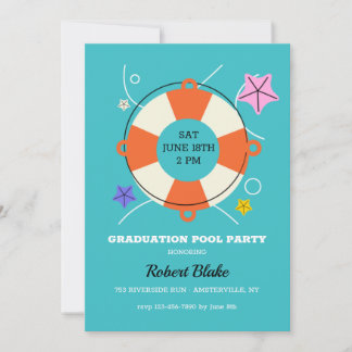 Invitación Fiesta en la Piscina