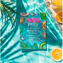 Fiesta en la Piscina Verano Tropical