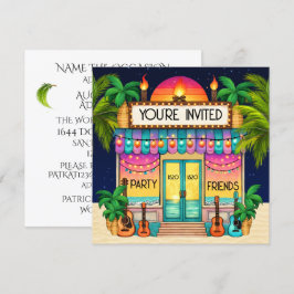 INVITACIÓN FIESTA EN LA PLAYA