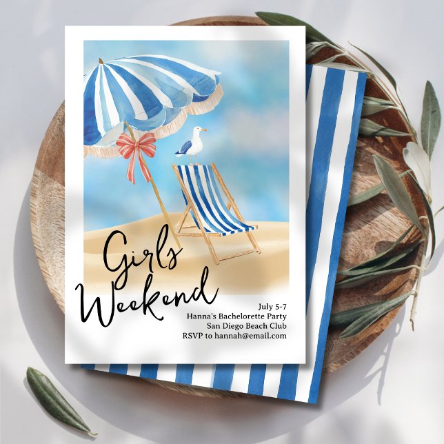 Invitación Fiesta en la Playa (Subido por el creador)