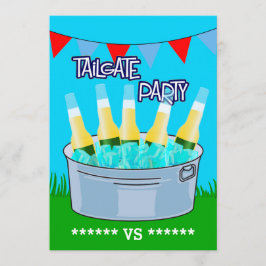 Invitación Fiesta en la puerta trasera