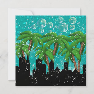 Invitación Fiesta en luces brillantes de estilo - SRF