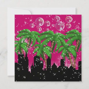 Invitación Fiesta en luces brillantes de estilo - SRF